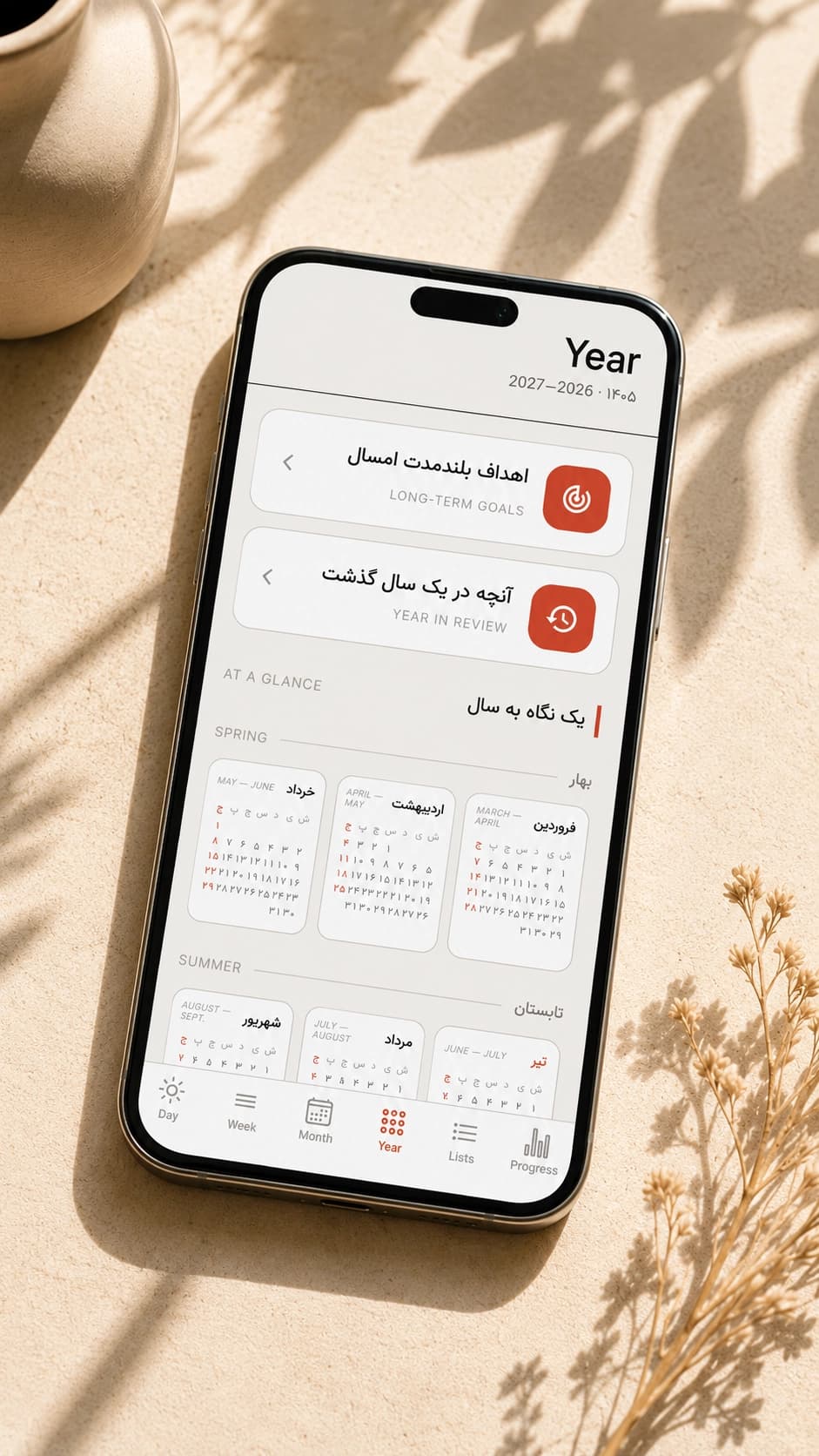اپلیکیشن پلنر روز 4