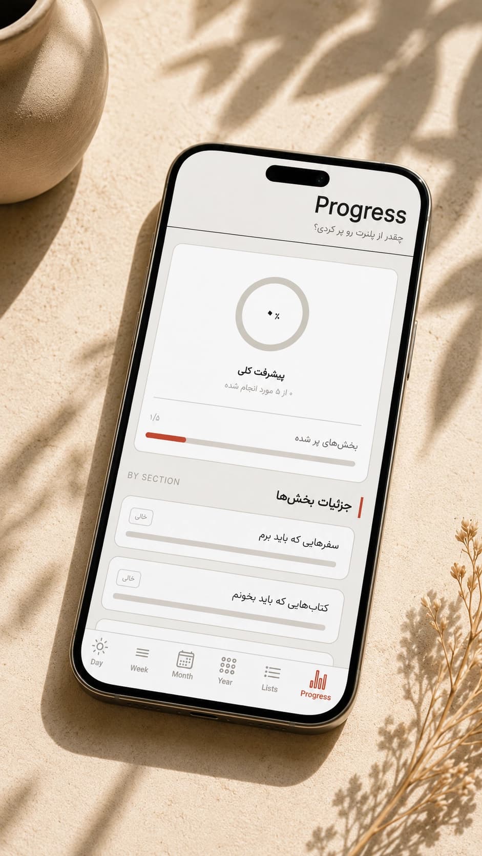 اپلیکیشن پلنر روز 7